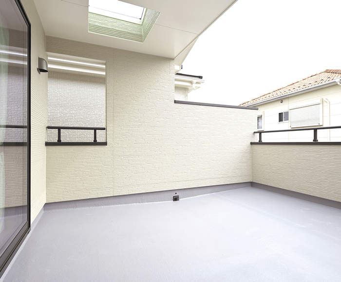 トップライト付きインナーバルコニー