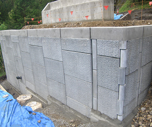 補強土壁工(テールアルメ):7.完成1