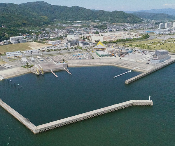 海陽ヨットハーバー整備工事 撮影1