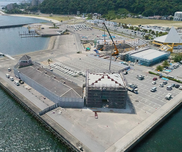 海陽ヨットハーバー整備工事 撮影2