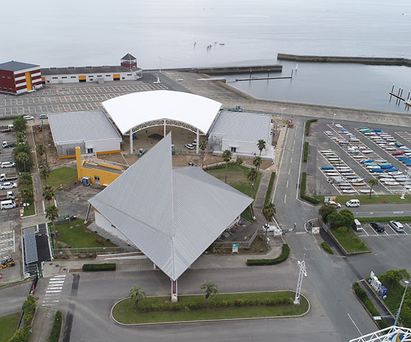 海陽ヨットハーバー整備工事 空撮写真4