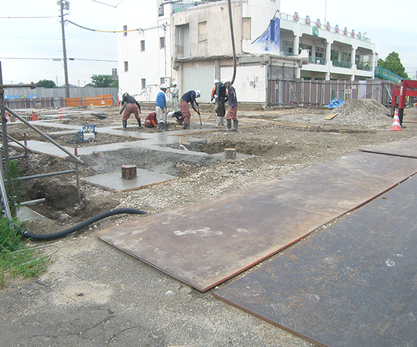 富士文化幼稚園 基礎工事2