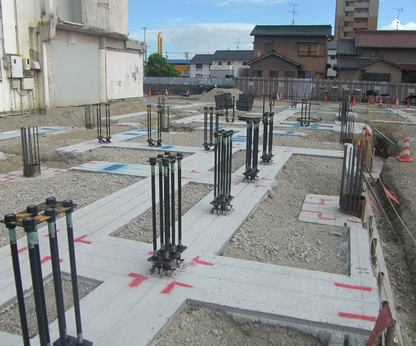 富士文化幼稚園 アンカーセット状況1