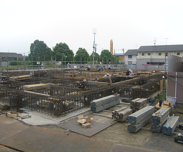 富士文化幼稚園 基礎工事1