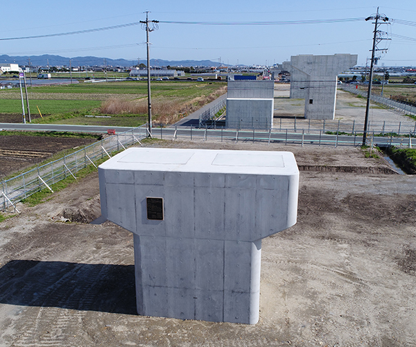 平成28年度 23号蒲郡BP為当地区下部工事完成4