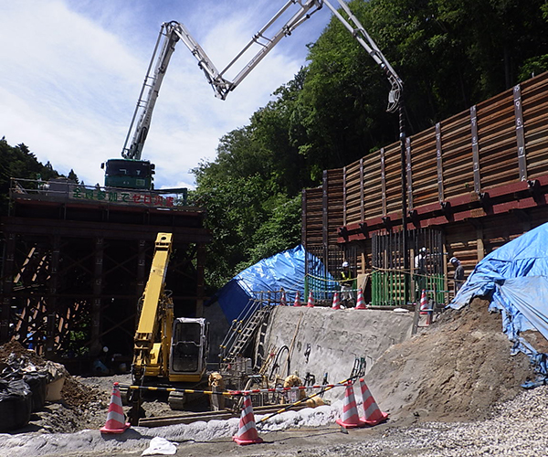 平成29年度 設楽ダム設楽根羽線1号橋下部工事②1