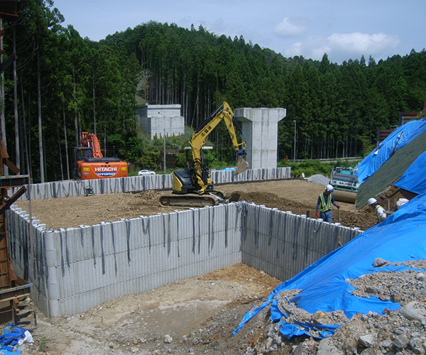 平成29年度 設楽ダム設楽根羽線1号橋下部工事②4