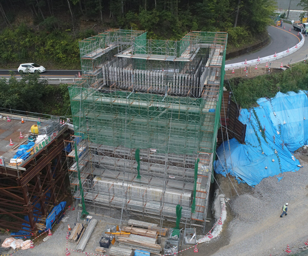 平成29年度 設楽ダム設楽根羽線1号橋下部工事④1