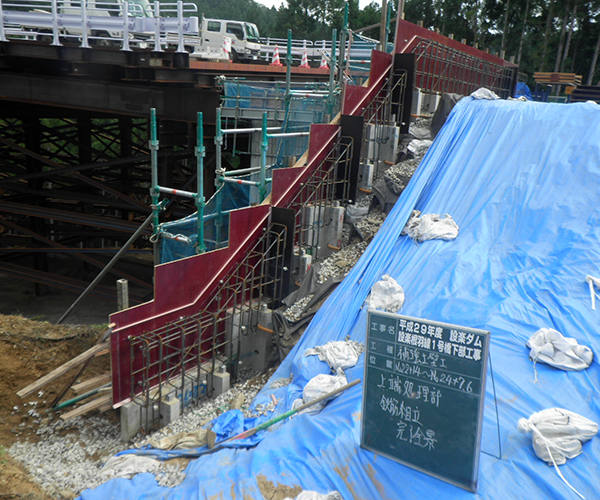 平成29年度 設楽ダム設楽根羽線1号橋下部工事④2